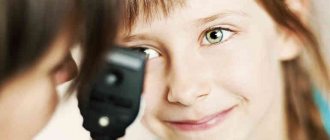 Treatment of convergent strabismus in children