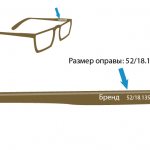 Glasses sizes, figure 1