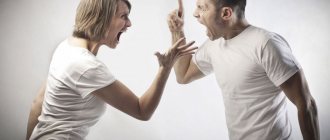 Quarrel between spouses